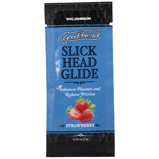 "Goodhead - Slick Head Glide - Strawberry - 0.24 Oz DJ1387-14-BU"