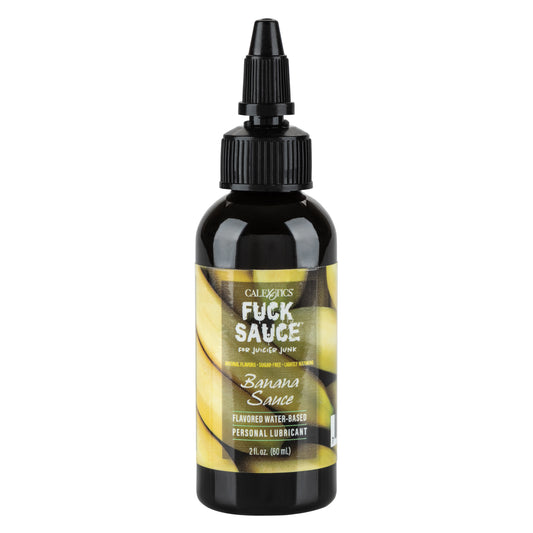 "Fuck Sauce Flavored Water-Based Personal Lubricant - Banana - 2 Fl. Oz. SE2410101"